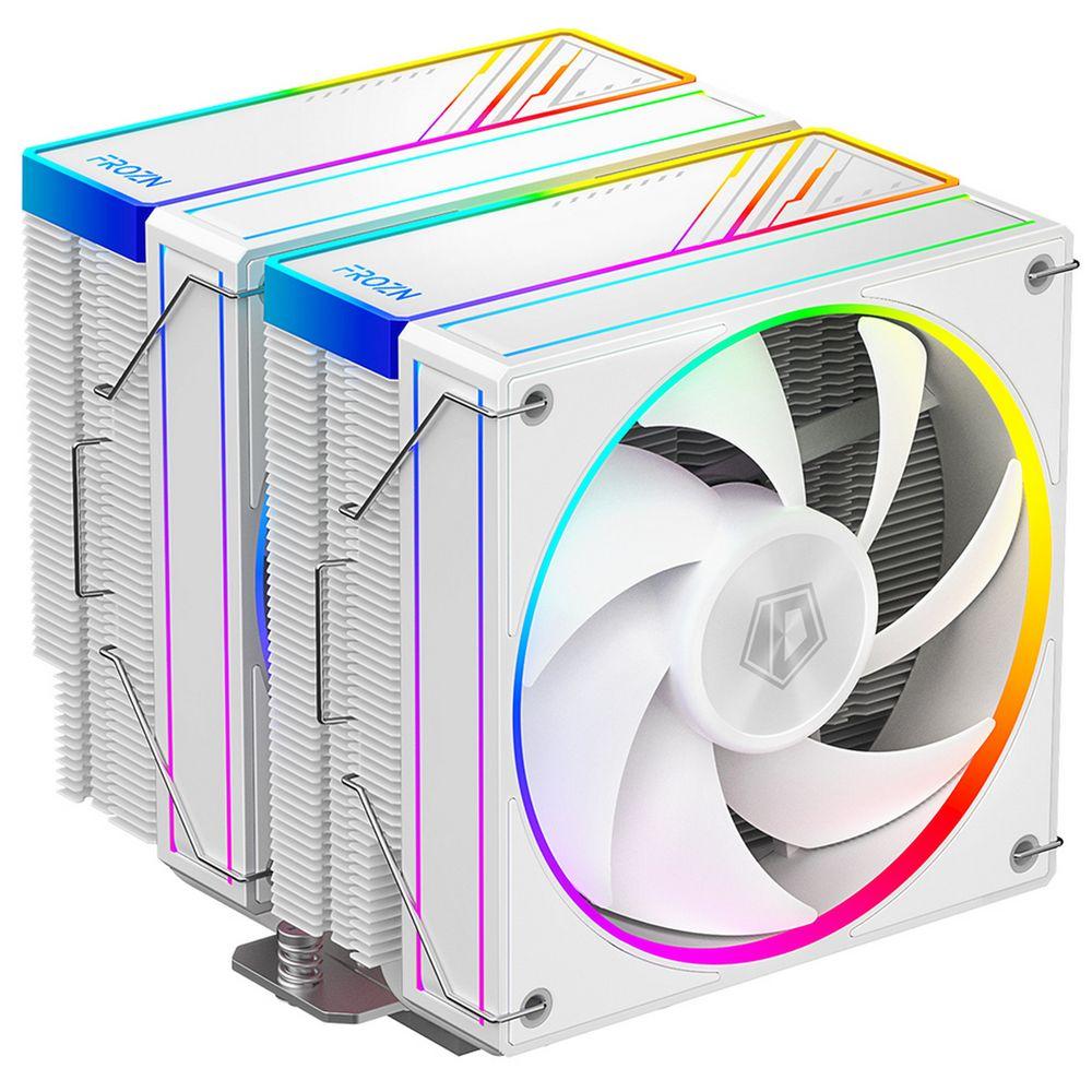 Кулер ID-Cooling FROZN A620 ARGB WHITE, 2×120 мм, 270 Вт, LGA1700/AM5