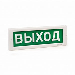 Табло светозвуковое Электротехника и Автоматика КРИСТАЛЛ-12-К, 12 В DC, IP52, «ВЫХОД»