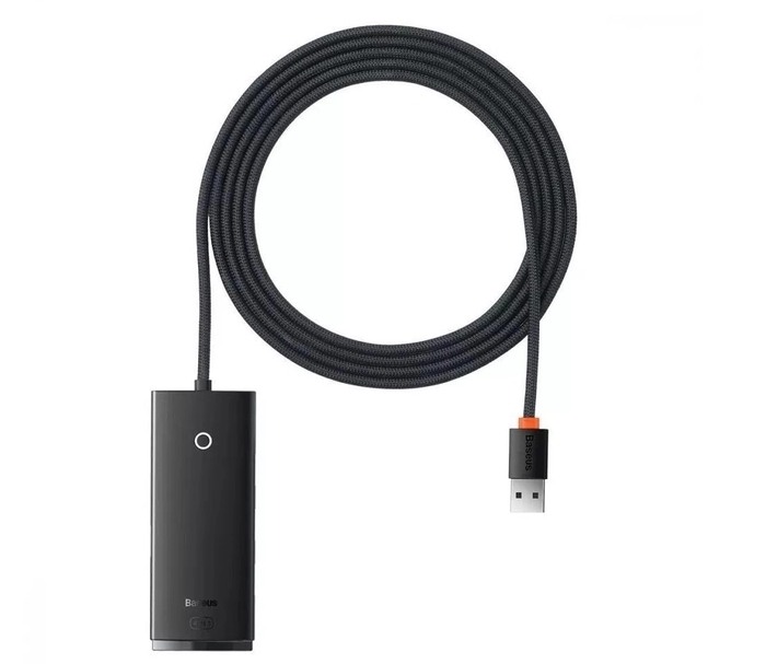 USB-хаб Baseus Lite Series WKQX030201, чёрный