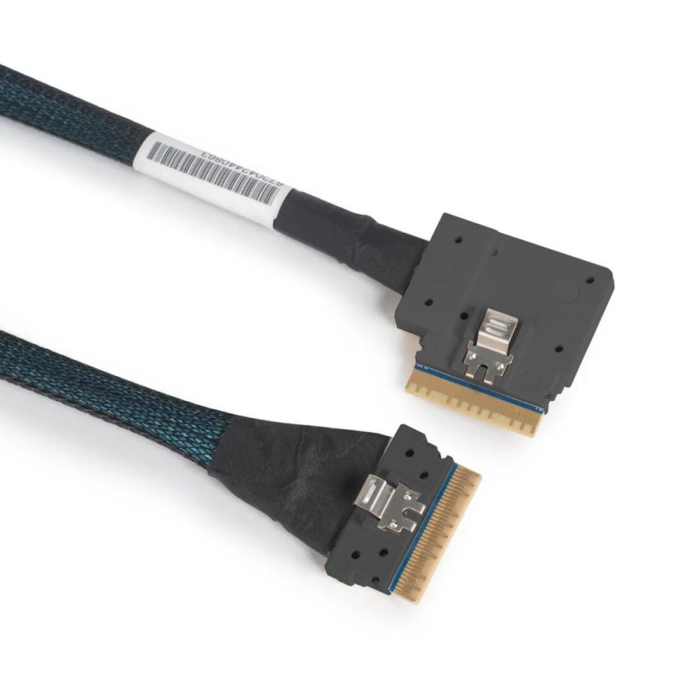 Кабель JPC P5003DR00800-2, Slimline SAS x8 SFF-8654 — SFF-8654, 0,8 м, PCIe Gen4