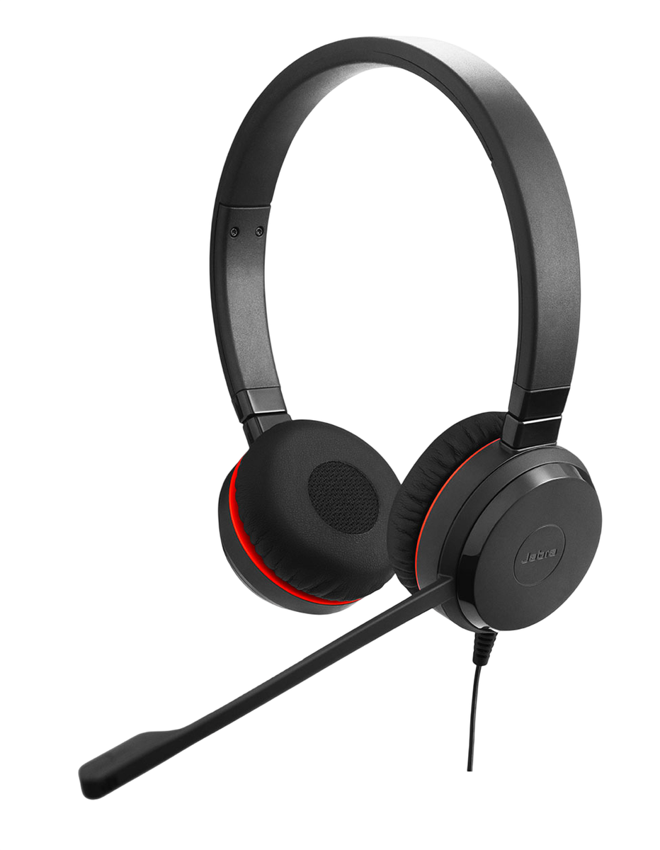 Гарнитура Jabra Evolve 20 SE, стерео, USB C/A, шумоподавление микрофона