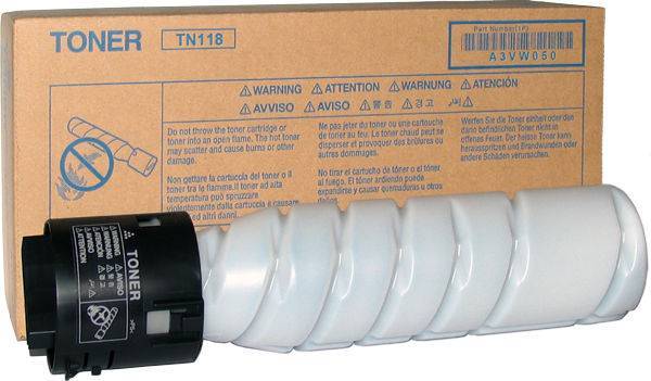 Тонер-картридж Konica Minolta TN-118 (A3VW050), черный, 2×12 000 страниц
