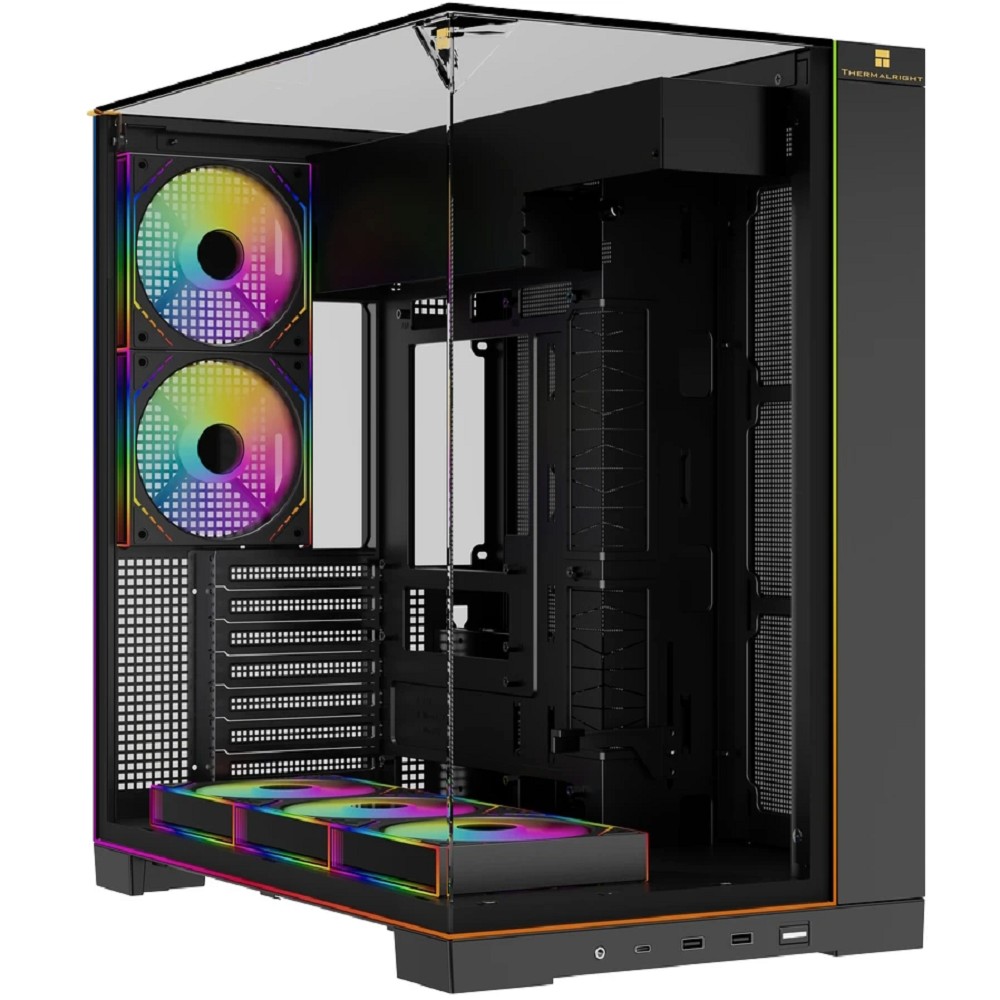 Корпус Thermalright TR-A70 TRA70AF5MB, ATX, TG, 5×120мм ARGB