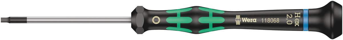 Отвертка шестигранная для прецизионных работ 2054 Hex-Plus Micro 2X60 мм