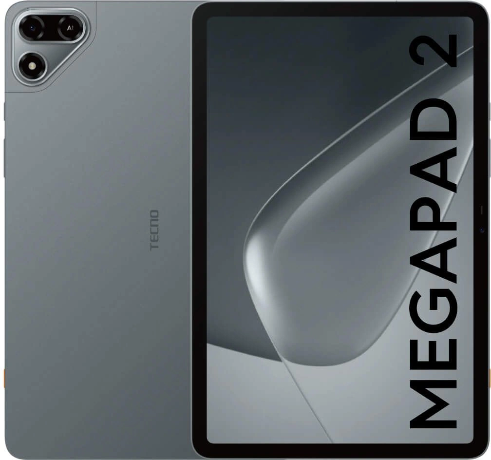 Планшет TECNO MegaPad 2 T1103 128+6 SPACE GREY, 10.95" IPS 2560x1600, 128ГБ, 6ГБ, 4G