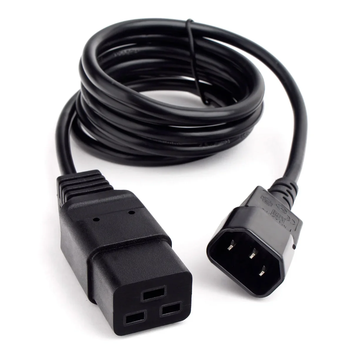 Кабель питания Cablexpert PC-C14-C19-16A-1.8, C14—C19, 16 А, 1,8 м