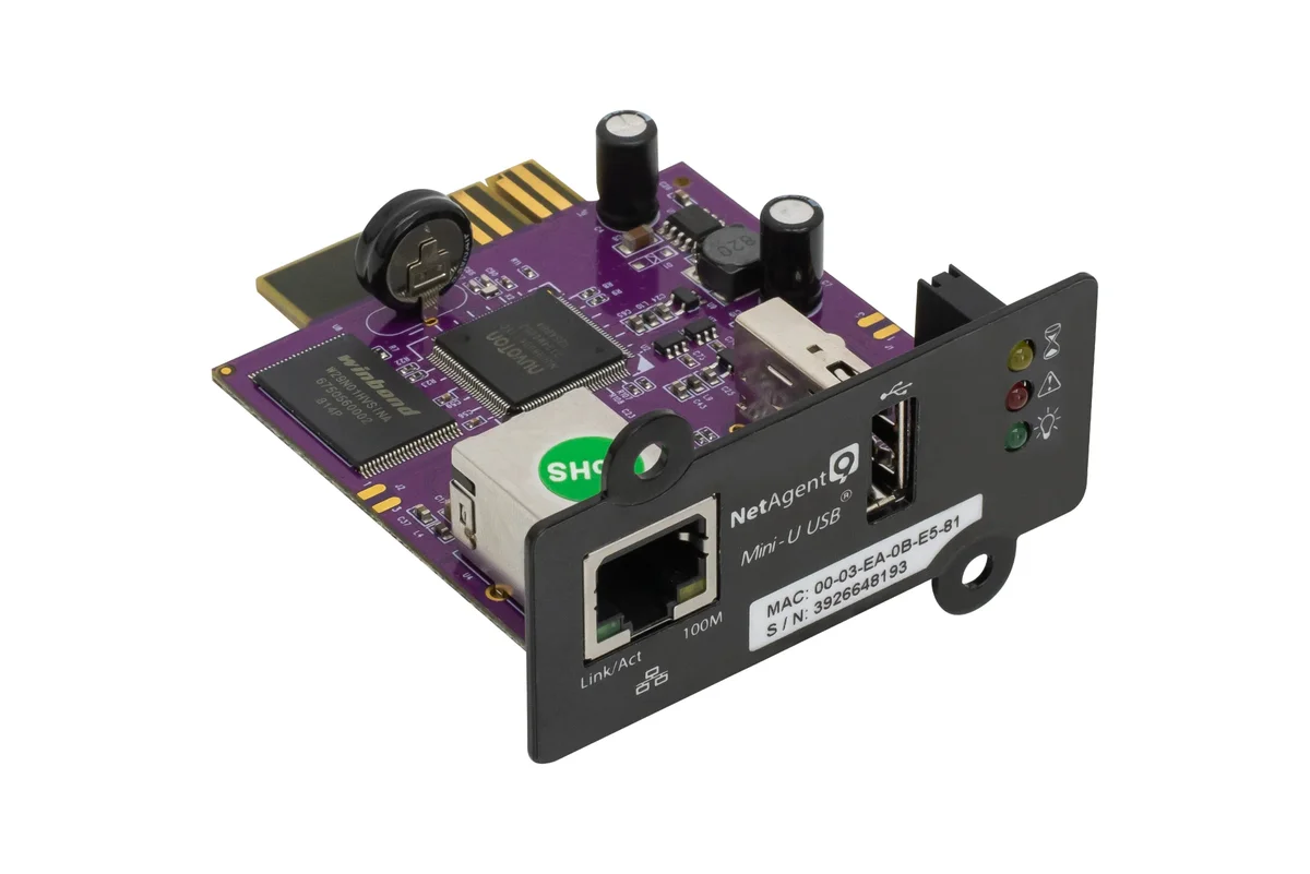 Модуль мониторинга MegaTec DZ807, SNMP для ИБП, Ethernet