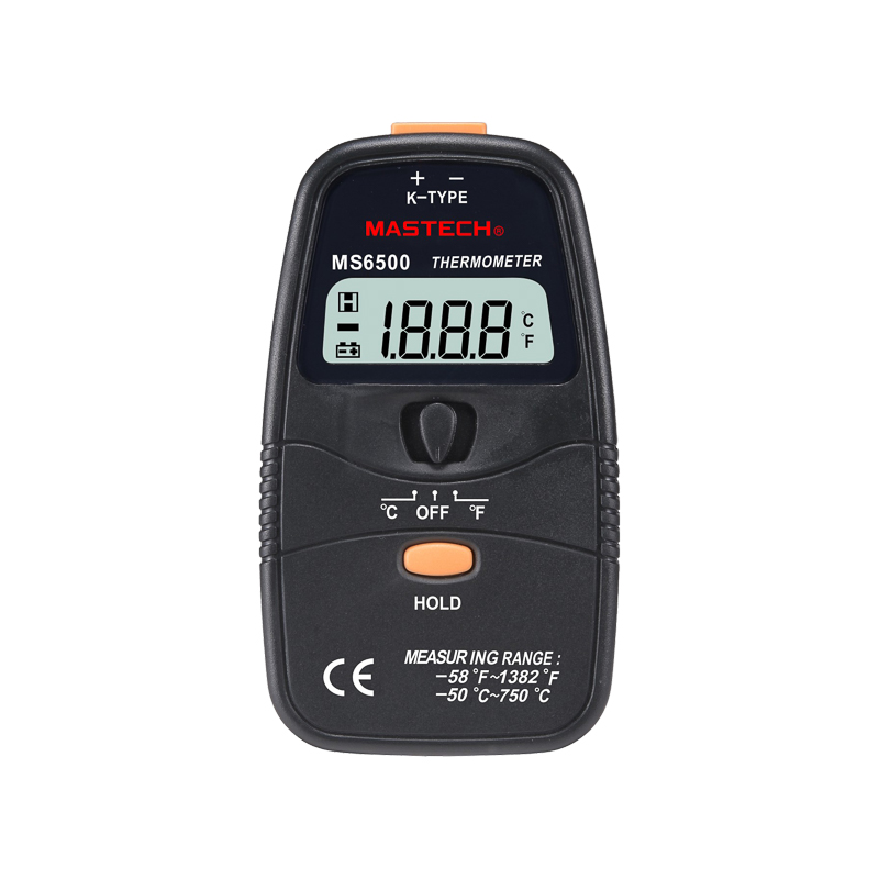 Термометр Mastech MS6500 (Rexant 13-1240), -50…+750 °C, термопара K