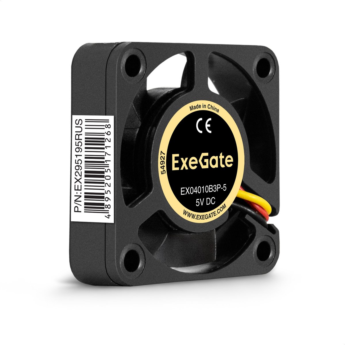 Вентилятор ExeGate EX295195RUS, 40×40×10 мм, 5В, 5500 RPM