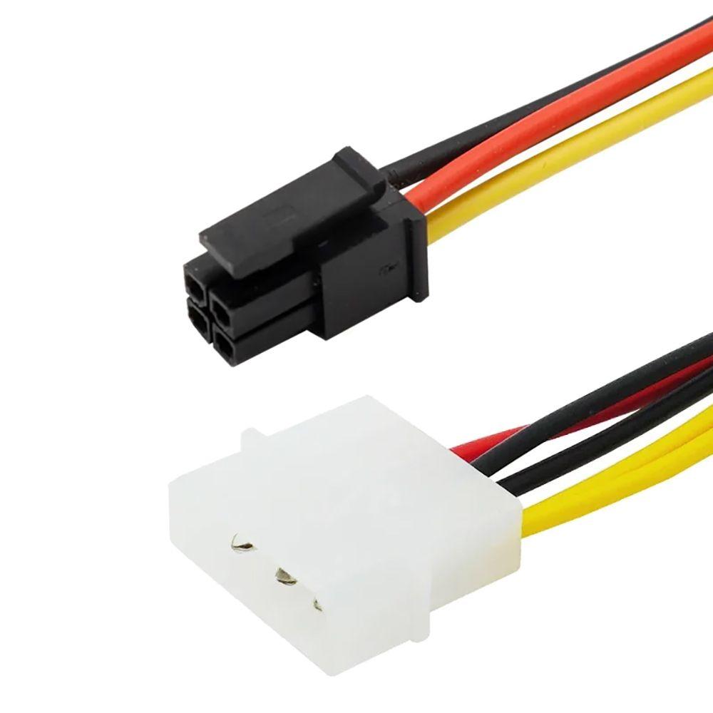 Кабель питания Cablexpert CPW-LP4-MF4, Molex 4-pin — MiniFit 4-pin, 12 В