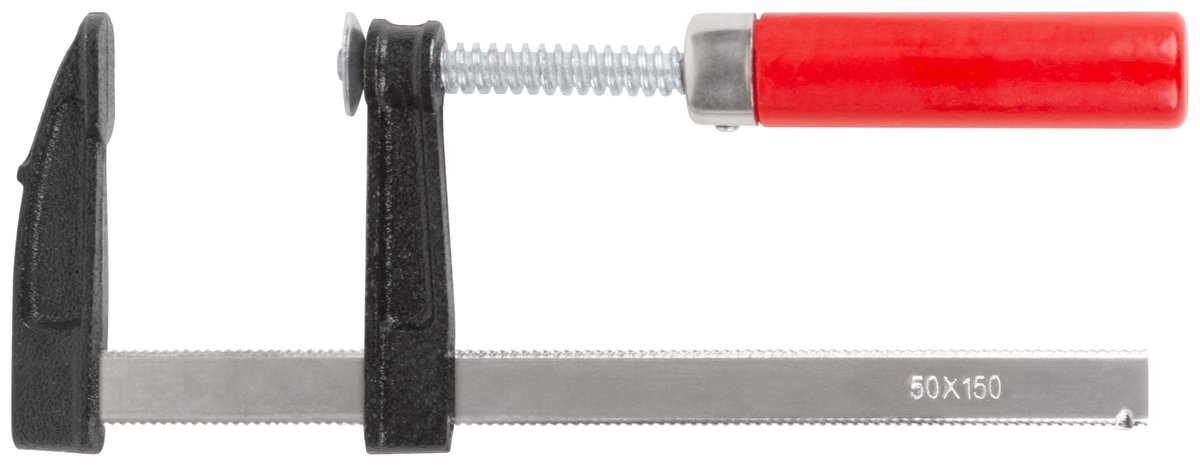 Струбцина FIT 59002, тип F, 50×150 мм