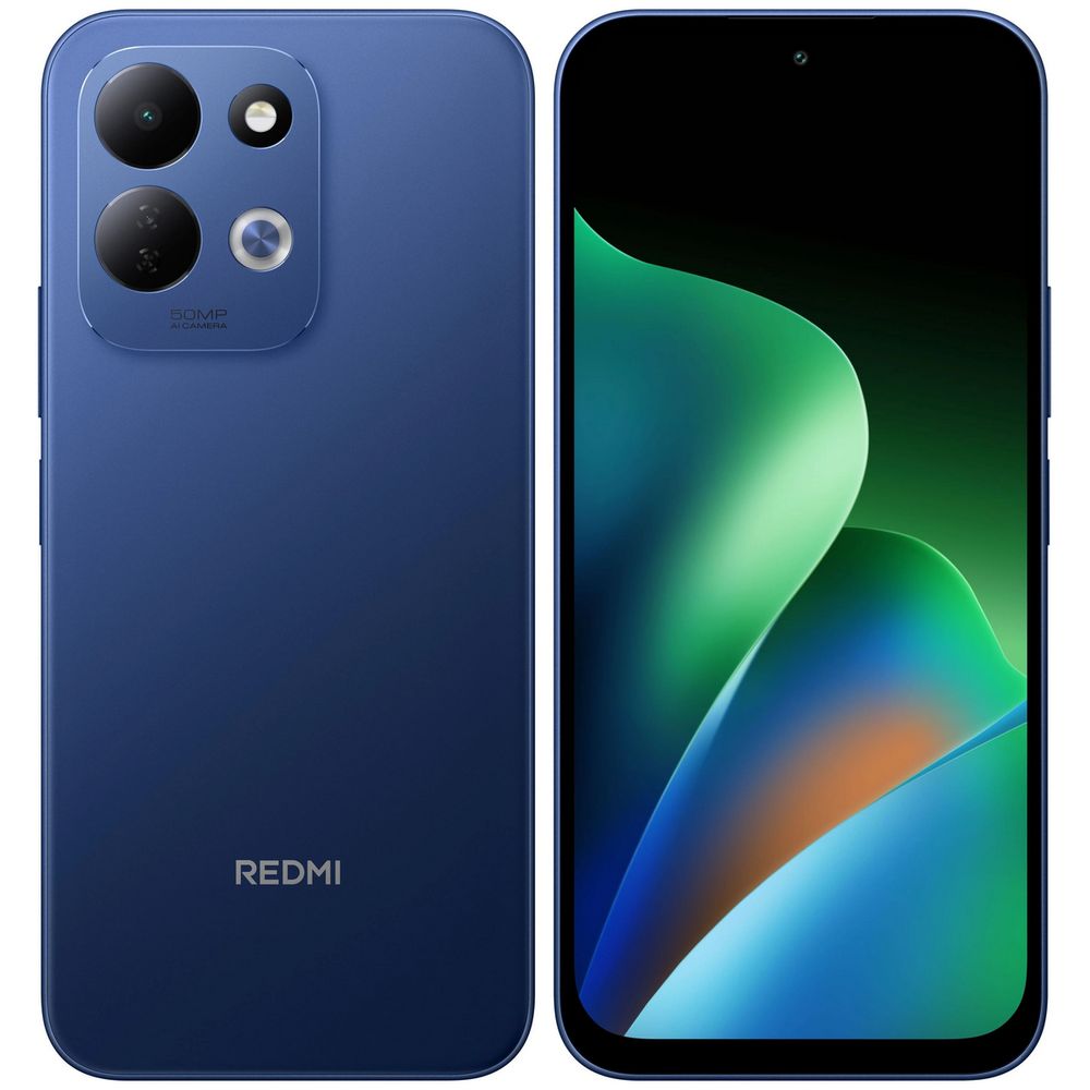 Смартфон Redmi 17 MZB0PGURU, 4/128ГБ, синий