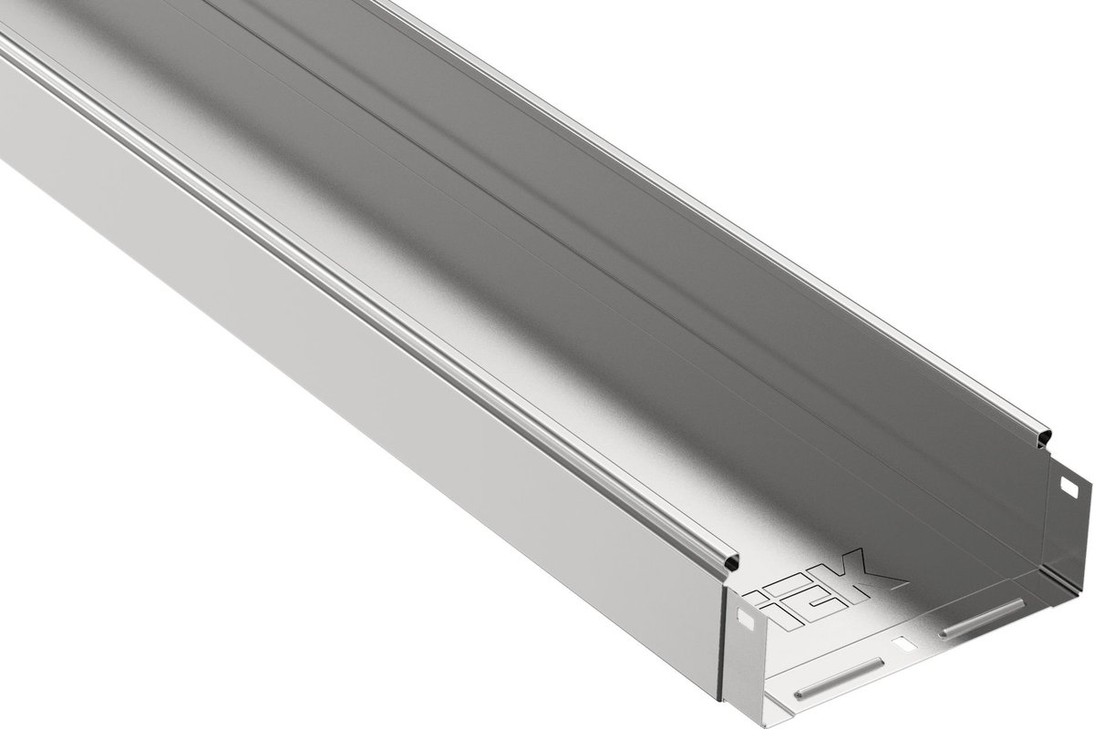 Лоток IEK CLN10-080-150-3, неперфорированный, 80×150×3000