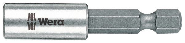 Битодержатель WERA 893/4/1 K WE-134480, 1/4" E 6.3, длина 50 мм, нержавеющая сталь