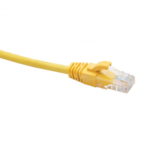 Патч-корд Datarex DR-181411, Cat.5e U/UTP, 3м, жёлтый