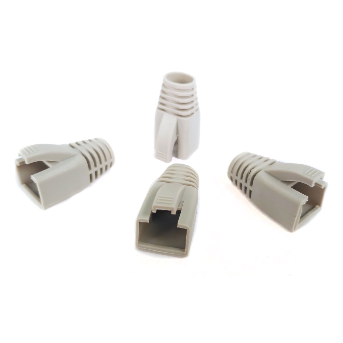 Изолирующий колпачок Cabeus CAP-8-GY для RJ-45, серый, d-8 мм