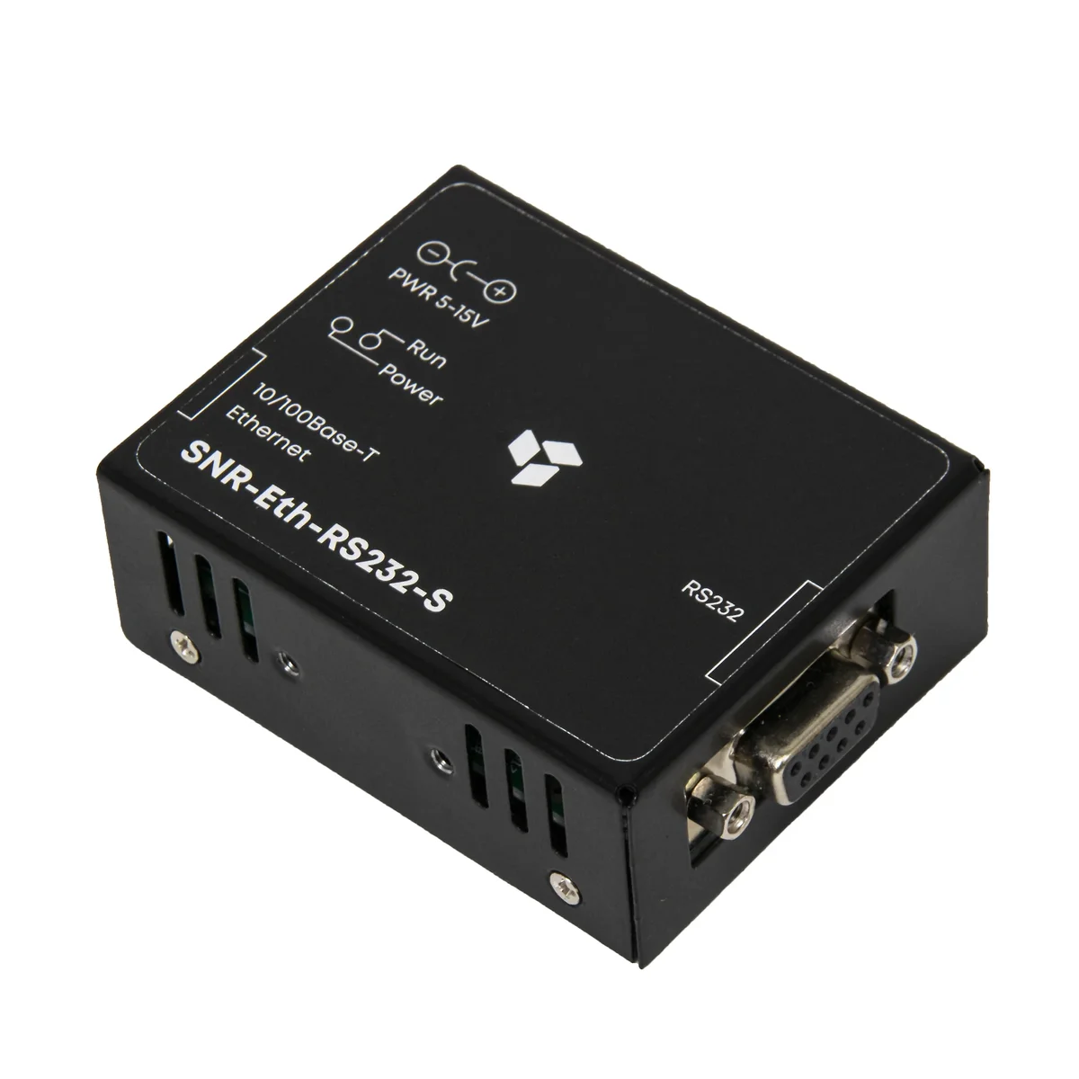 Преобразователь интерфейсов SNR SNR-Eth-RS232-S, RS-232 ↔ Ethernet, DC 5–15 В