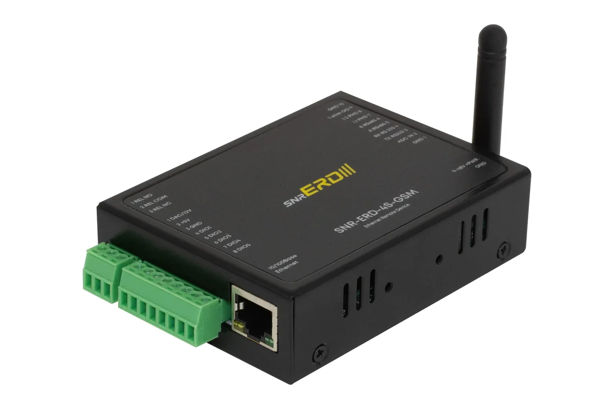 Контроллер SNR SNR-ERD-4s-GSM, удалённого контроля и управления