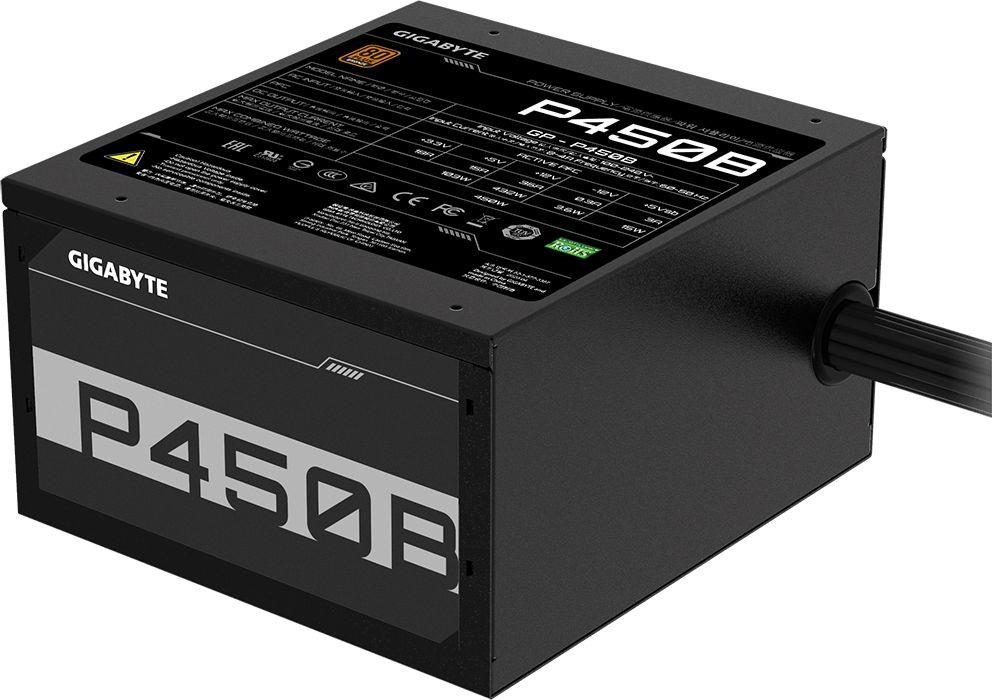 Блок питания Gigabyte GP-P450B, ATX, 450 Вт, 80 PLUS Bronze, APFC, 120 мм