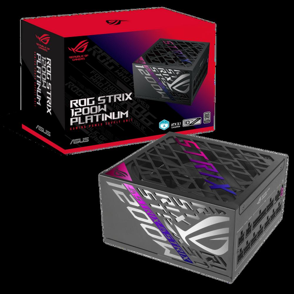 Блок питания ASUS ROG STRIX 1200P GAMING, 1200 Вт, 80 PLUS Platinum, ATX 3.1