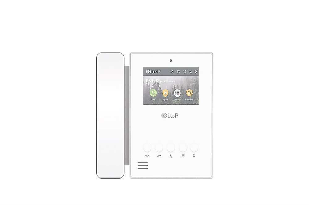 Аудиотрубка BAS-IP SP-AU WHITE, для AU-04L, белый