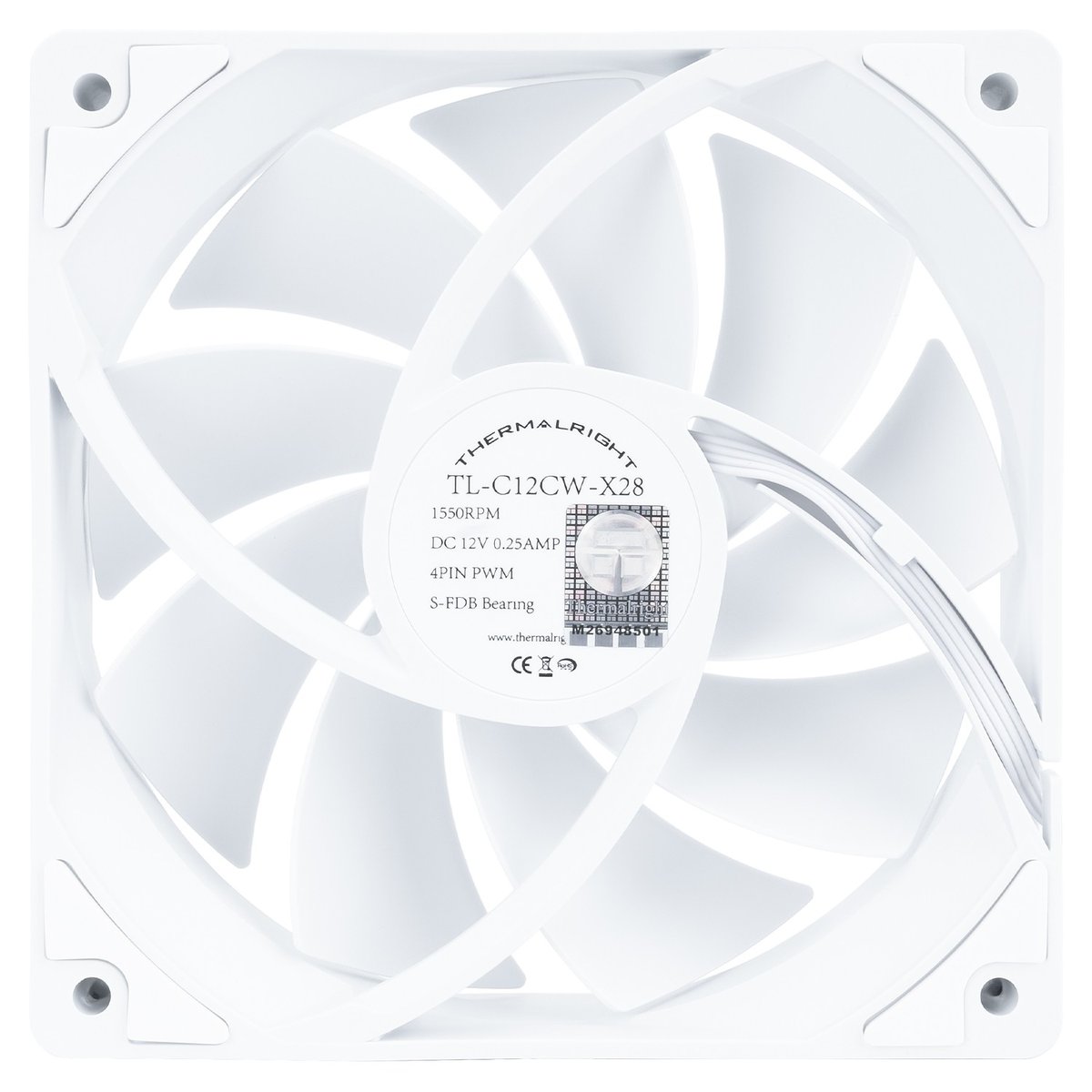 Вентилятор Thermalright TRTLC12CWX28, 120мм, PWM