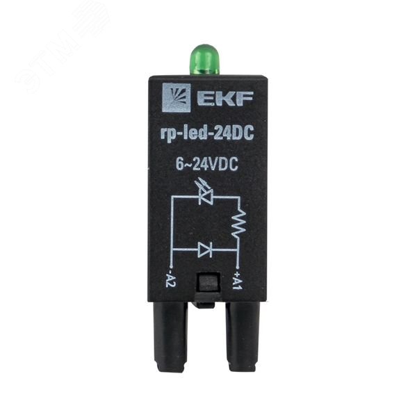 Модуль светодиодный EKF rp-led-24DC, 24VDC