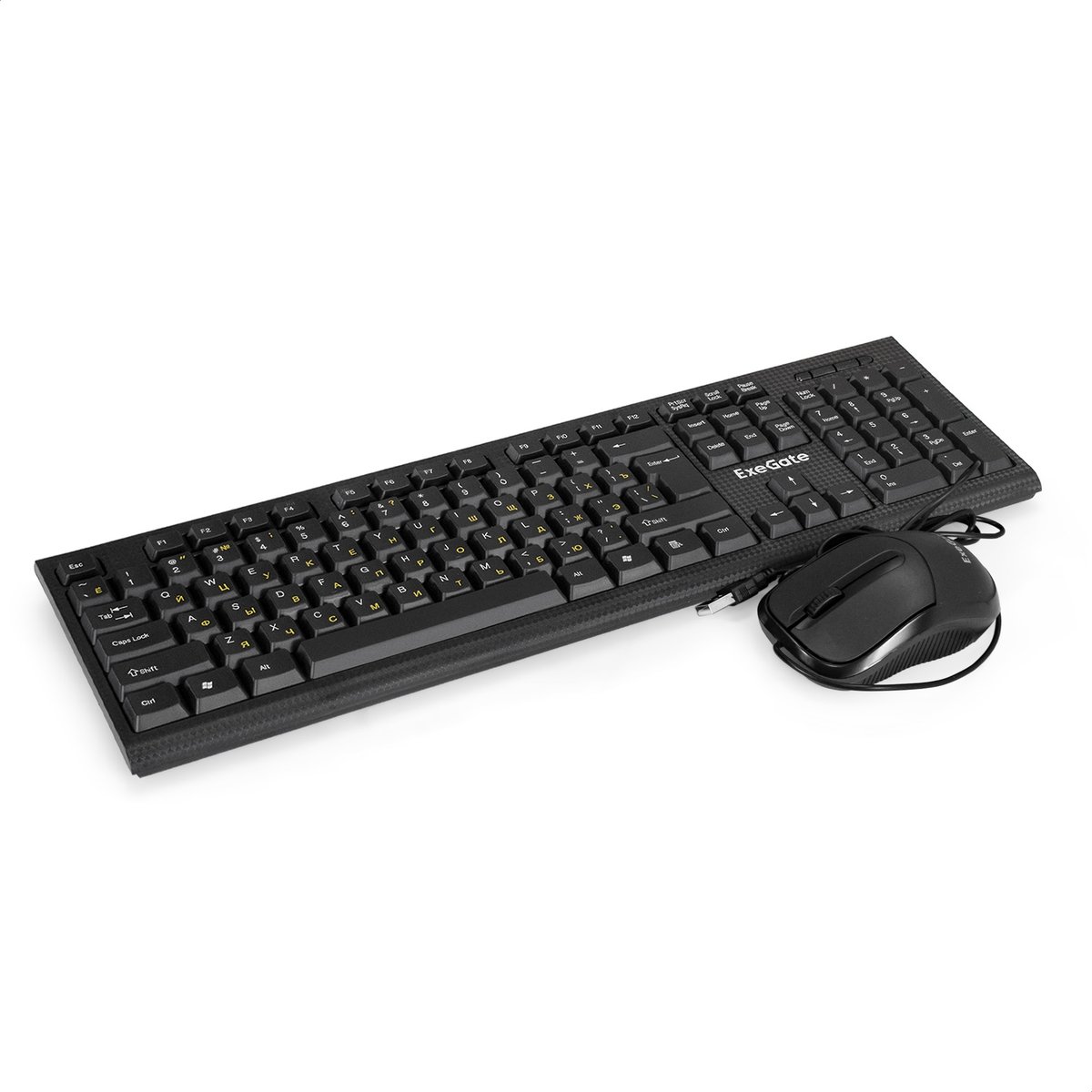 Комплект ExeGate Professional Standard Combo MK170 EX298912RUS, клавиатура 104 кл. + мышь 1200 dpi, USB