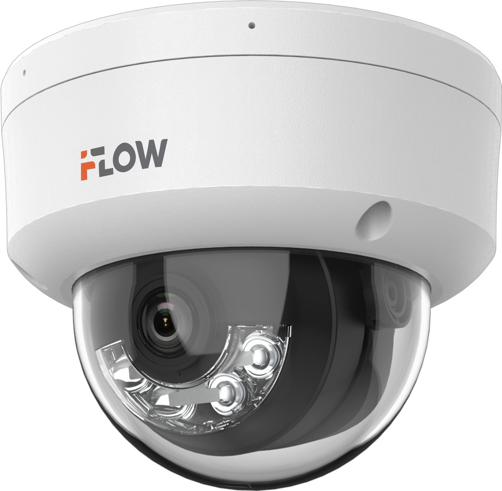 IP-камера IFLOW F-IC-2442C2MS(2.8mm), 4Мп, 2.8мм, Smart подсветка 30м
