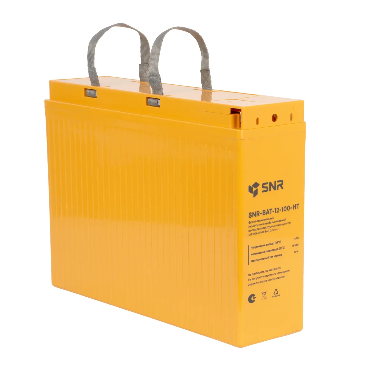 Аккумулятор SNR SNR-BAT-12-100-HT, 12В, 100Ач, высокотемпературный, AGM