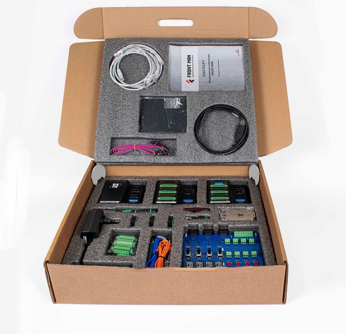 Комплект ПЛК Ниеншанц-Автоматика FRONT Control Development Kit, Modbus RTU, DCON, RS-485, Ethernet