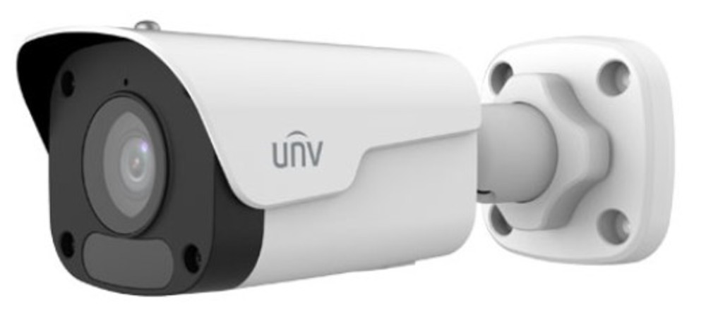 IP-камера Uniview IPC2124LB-ADF28KM-H, цилиндрическая, 4 Мп, ИК 30 м