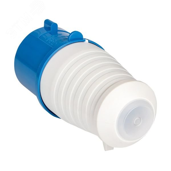 Вилка EKF ps-023-32-220, 32А, 2P+PE, 220В, IP44