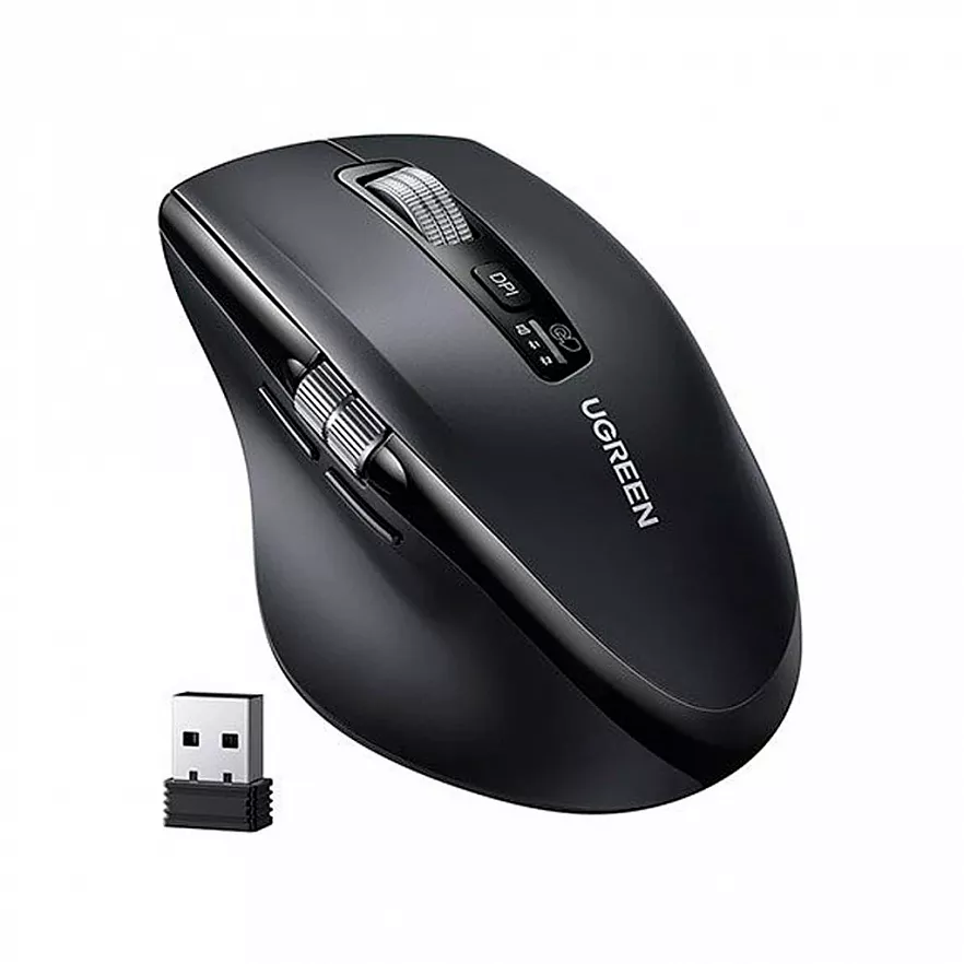 Мышь UGREEN 45792, M751, беспроводная, 2.4GHz/BT
