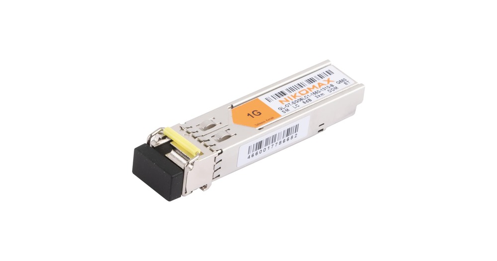 Модуль SFP NIKOMAX GL-OT-SG06LC1-1550-1310-B, 1.25 Гбит/с, WDM, 3 км