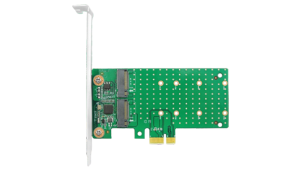 Адаптер LR-Link LRST9661-2IR, PCIe x1, 2×M.2 SATA, RAID 0/1
