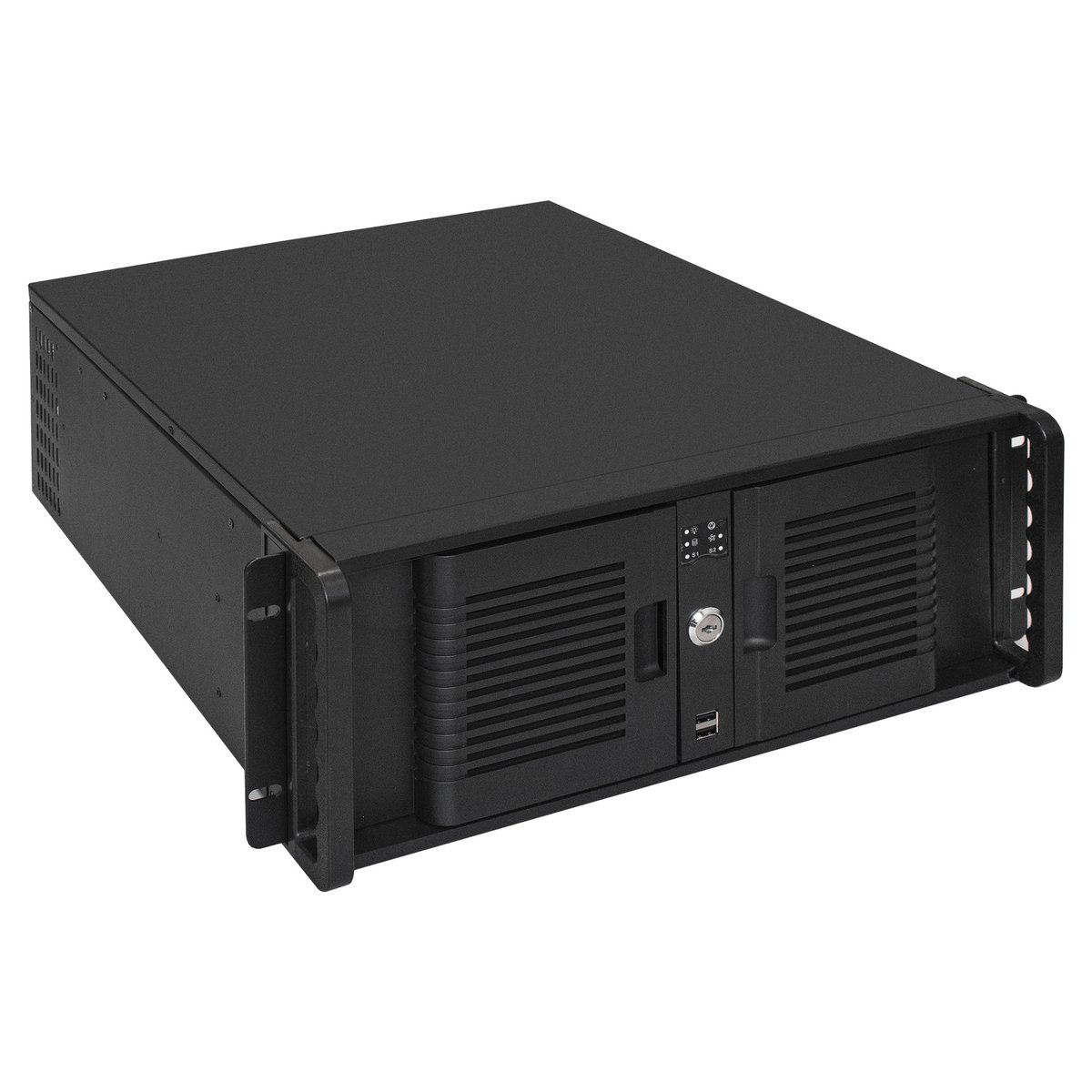 Серверный корпус ExeGate Pro 4U4132 (EX254720RUS), RM 19", 4U, глубина 480 мм, без БП