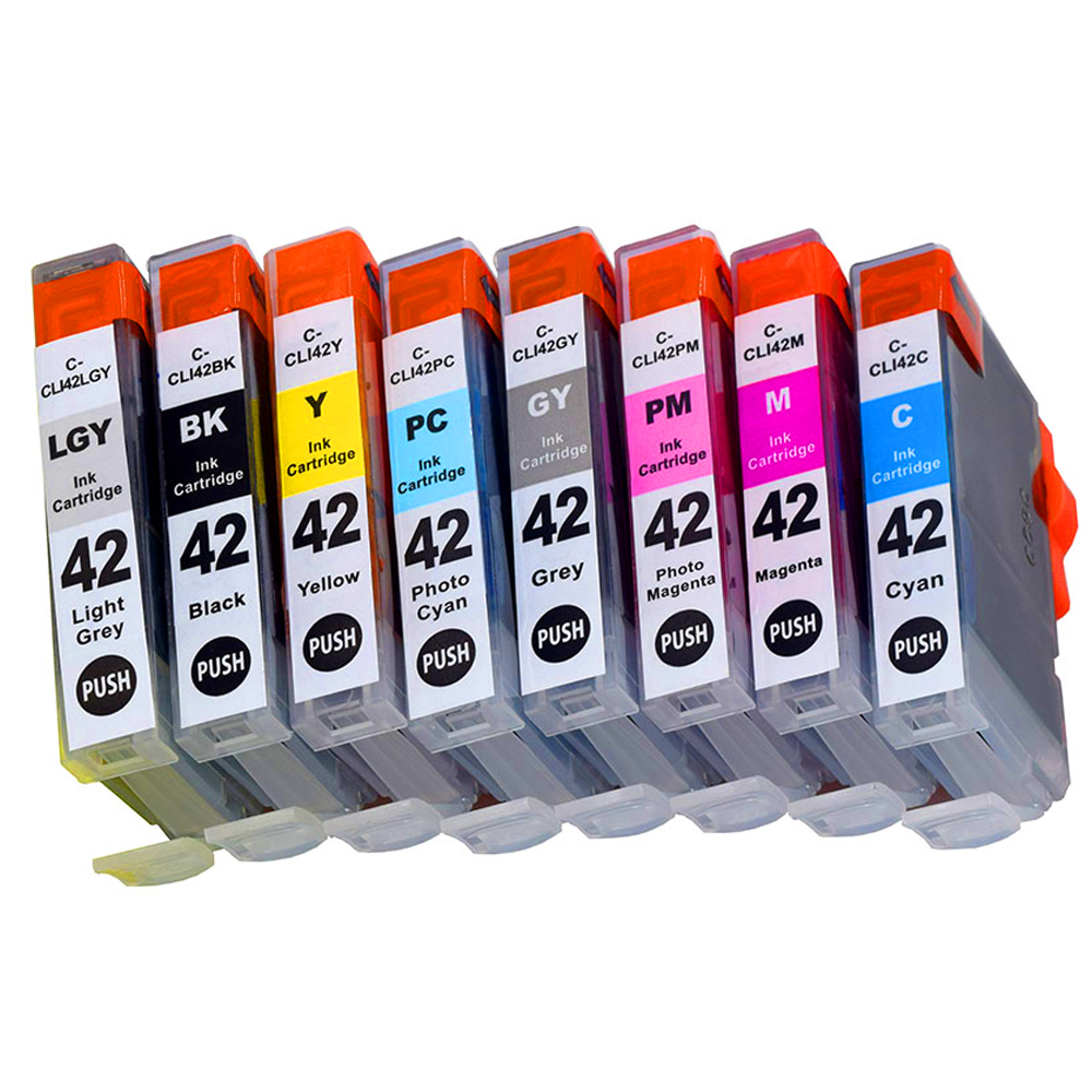 Набор струйных картриджей NV Print NV-6384B010 для Canon CLI-42, 8 цветов