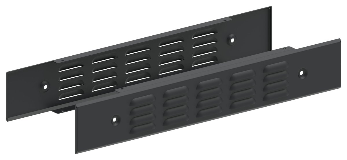 Панель цоколя IEK FO-00D-PCV-010-060-7021, вентилируемая, 100×600 мм, RAL7021
