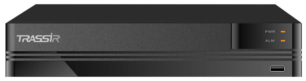 Видеорегистратор Trassir TR-N1108 v2, 8 каналов, H.265+, до 8 Мп, 1×HDD, HDMI 4K