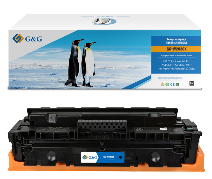 Картридж G&G GG-W2030X-NC2, черный, 7500 стр.