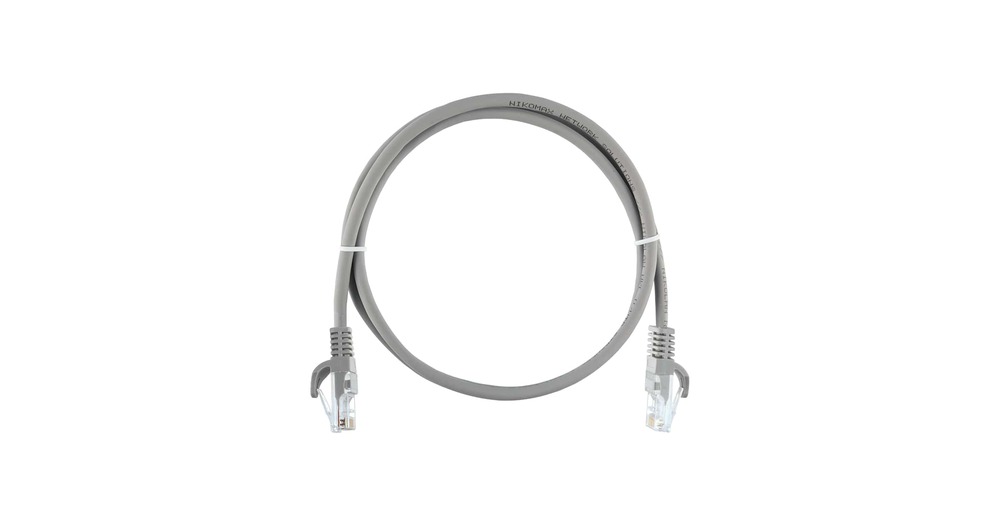 Патч-корд Nikomax Essential NMC-PC4UD55B-ES-020-C-GY, UTP Cat.5e, 2м