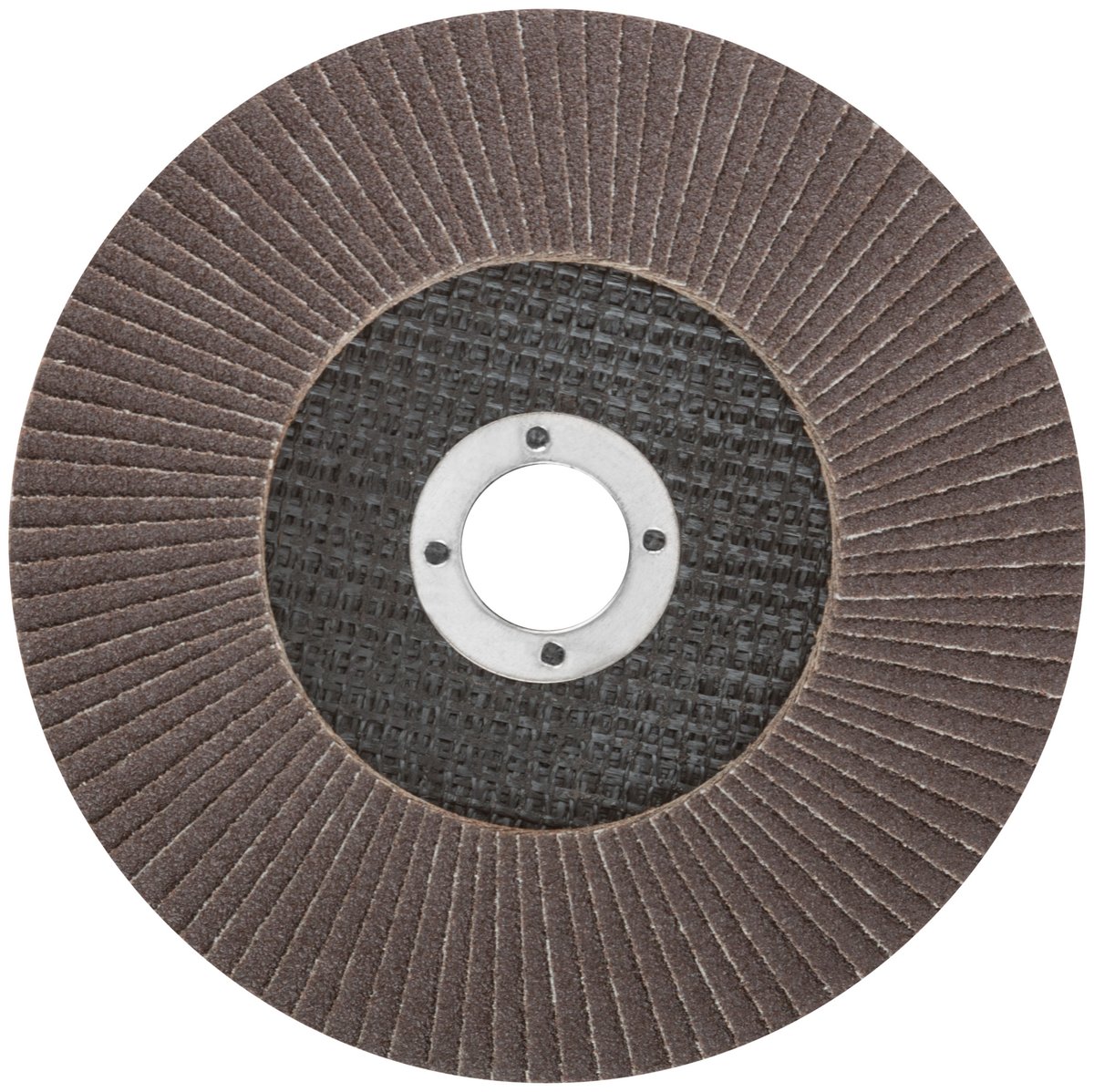 Круг лепестковый FIT 70-409, торцевой, 150×22.2 мм, P80
