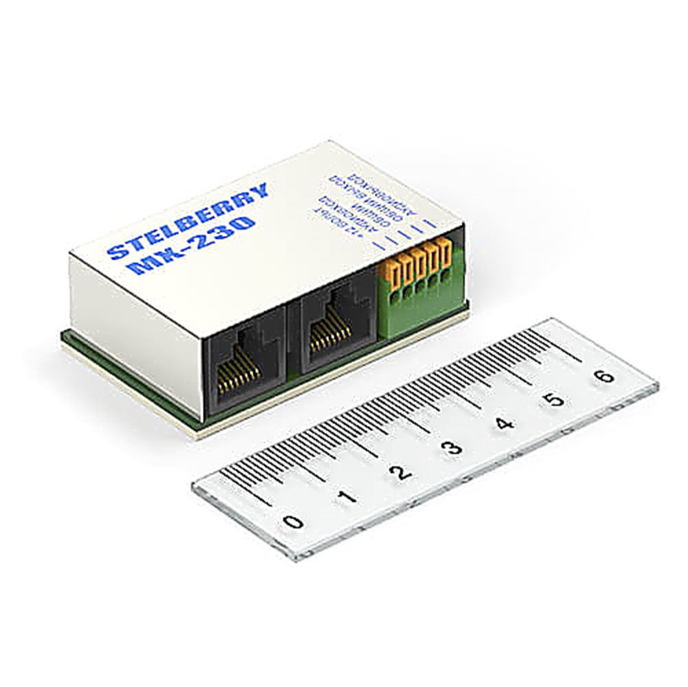 PoE-сплиттер STELBERRY MX-230, 12В, 200мА, 802.3af/at