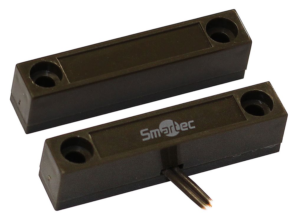 Датчик магнитоконтактный Smartec ST-DM122NO-BR, НР, 25 мм