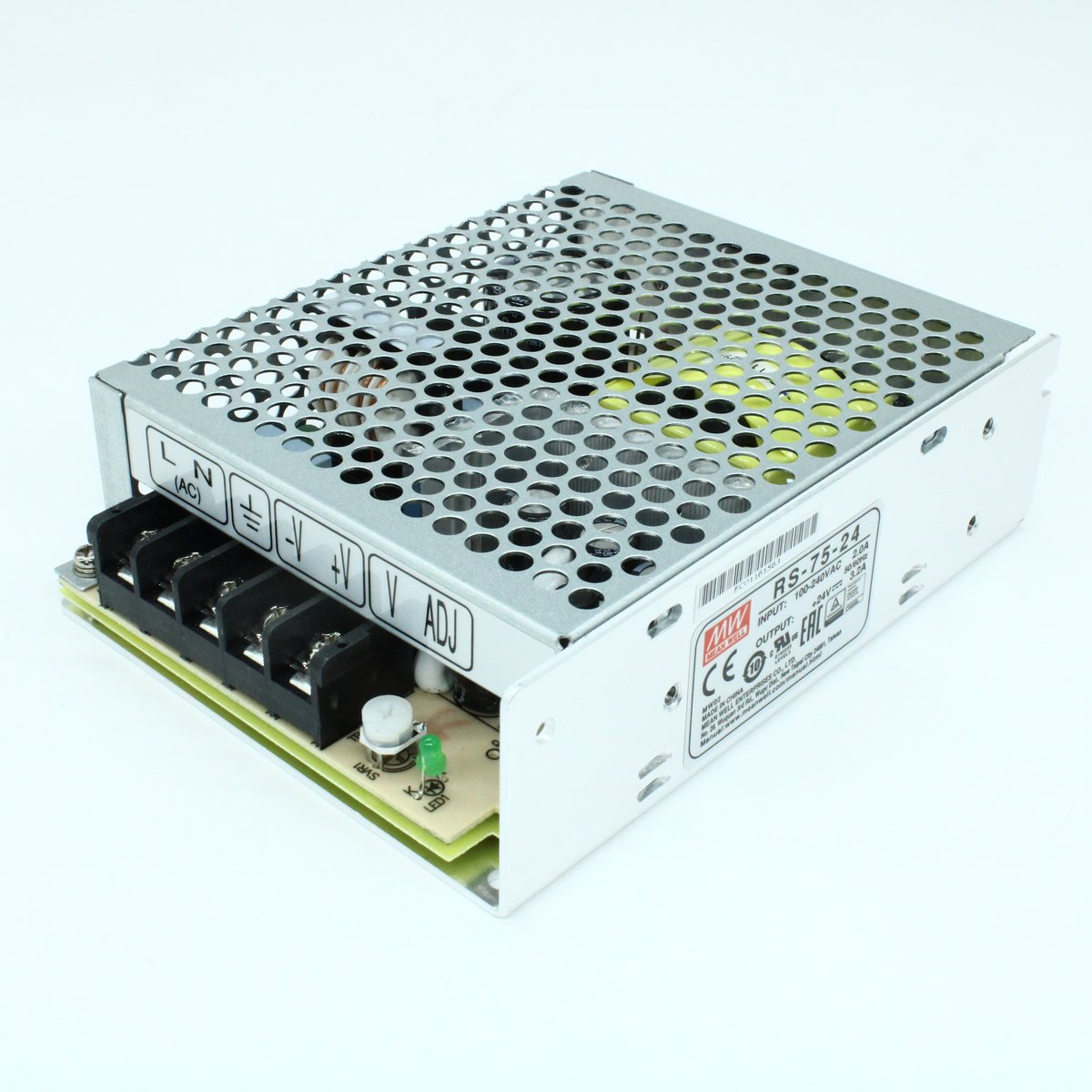 Преобразователь AC-DC Mean Well RS-75-24, в корпусе