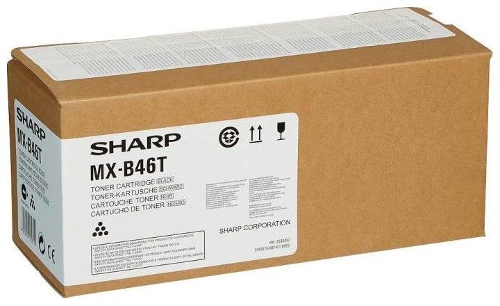 Тонер-картридж Sharp MXB46T, черный, 25000 стр.