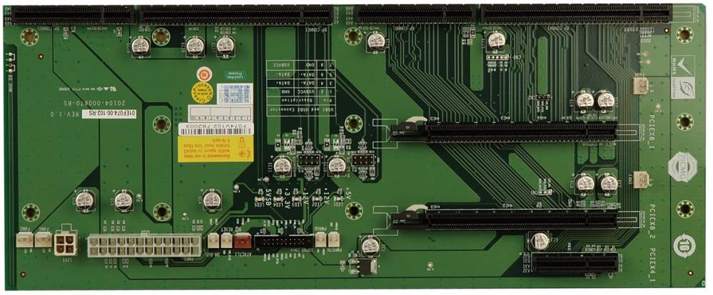 Кроссплата IEI SPE-4S, PICMG 1.3, 4 слота: 2×PCIe x8, 1×PCIe x4, ATX