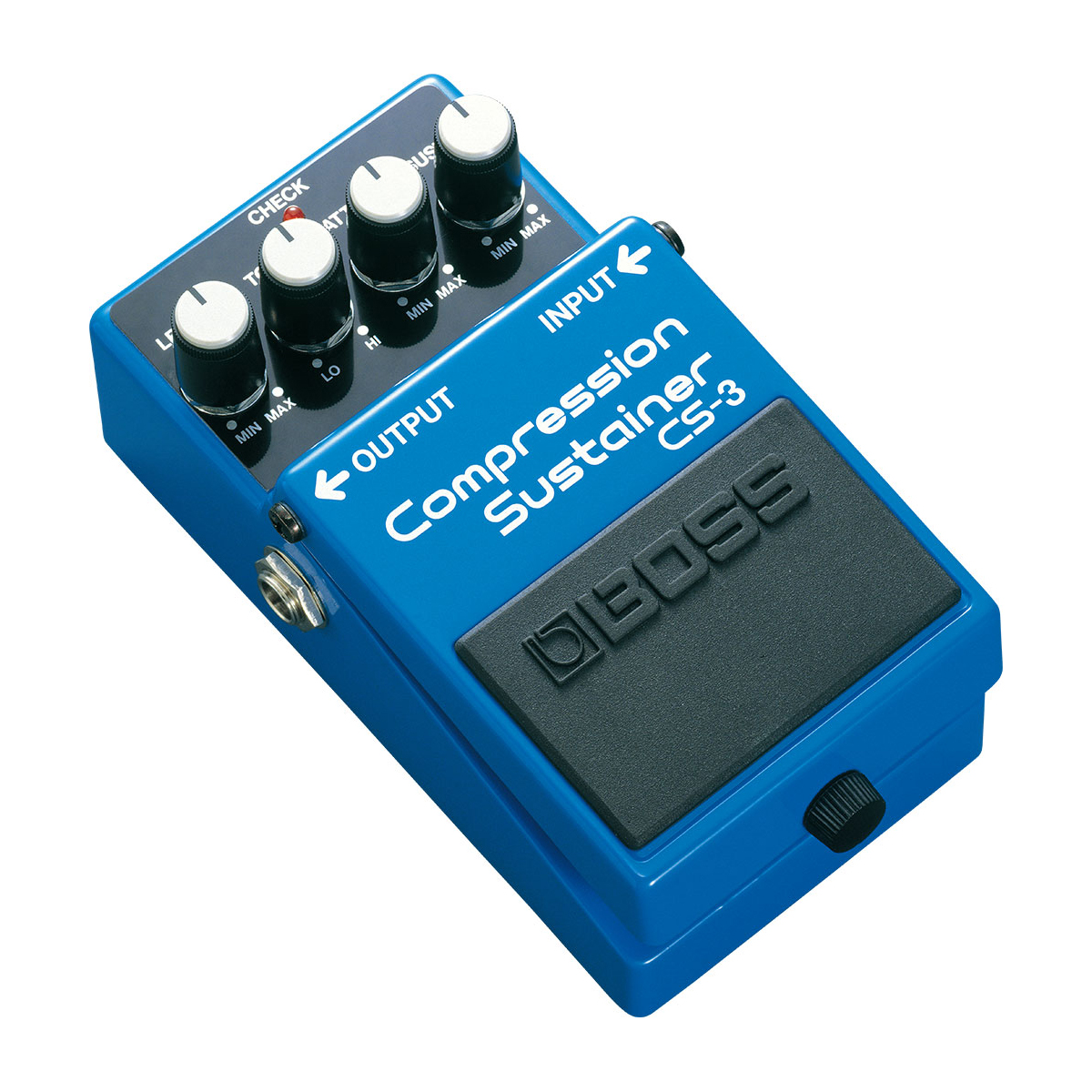 Педаль эффектов BOSS CS-3, компрессор/сустейнер, Sustain/Attack/Tone/Level, 9 В