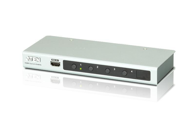 Коммутатор HDMI ATEN VS481B-AT-G, 4 порта, 4K